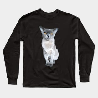 Burmese Cat Long Sleeve T-Shirt